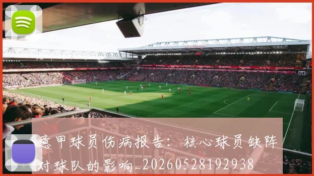 意甲球员伤病报告:核心球员缺阵对球队的影响_20260528192938